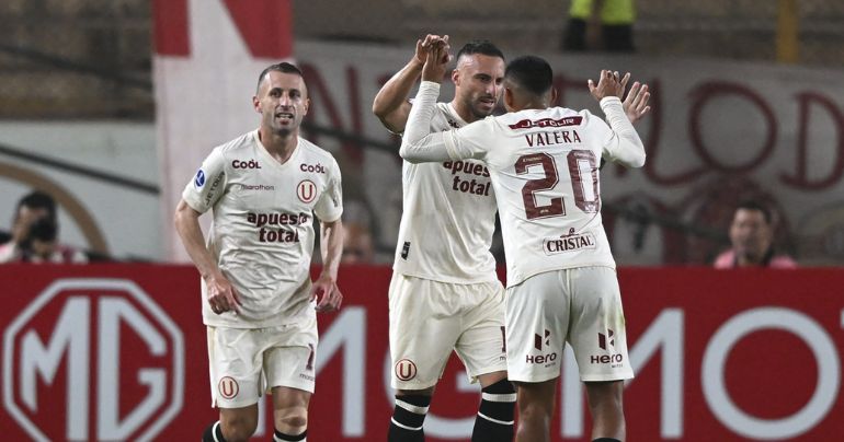 Copa Sudamericana: Universitario venció 2-0 a Independiente de Santa Fe