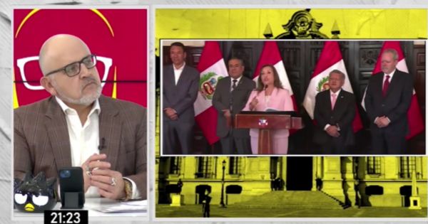 Beto Ortiz: "Dina Boluarte insiste en aparecer con César Acuña, como si fuera su paje"