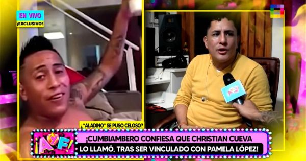 Portada: Iván Villacorta revela que Cueva lo llamó tras ser vinculado con Pamela López: "Hemos hablado mucho"