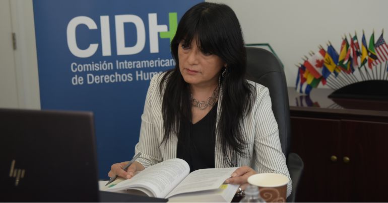 Portada: CIDH: Julissa Mantilla afirma que se enteró por redes sociales del retiro de su candidatura a la reelección