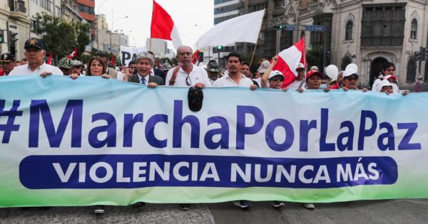 Portada: 'Marcha por la Paz': Policía Nacional anuncia cierre temporal de algunas avenidas del Cercado de Lima