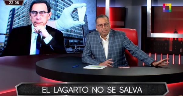 Portada: Phillip Butters arremete contra Martín Vizcarra: "Es más peligroso que el Tren de Aragua"