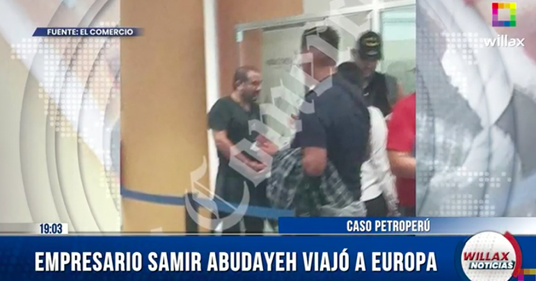 Caso Petroperú: Samir Abudayeh viajó a Europa