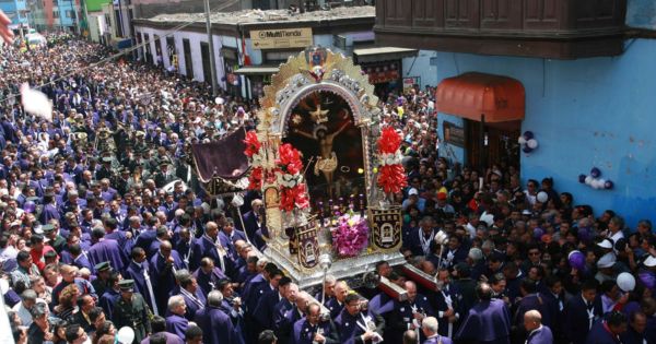 Portada: Señor de los Milagros: este es el desvío vehicular para la primera procesión de este sábado