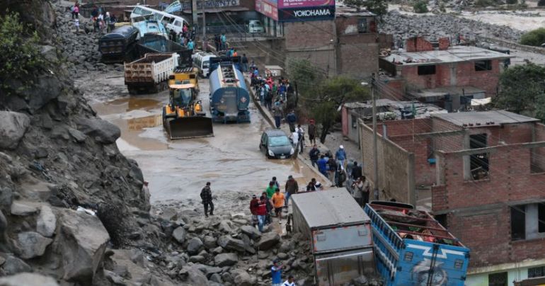 Lluvias y huaicos en Perú: 217 distritos de la Costa Norte y Sierra están en riesgo por precipitaciones, advierte Indeci