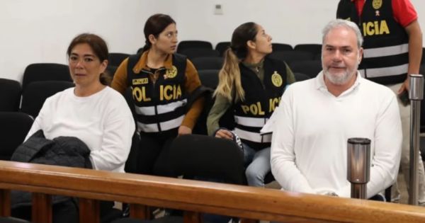 Poder Judicial: Sada Goray y Mauricio Fernandini pasaron por el control de identidad