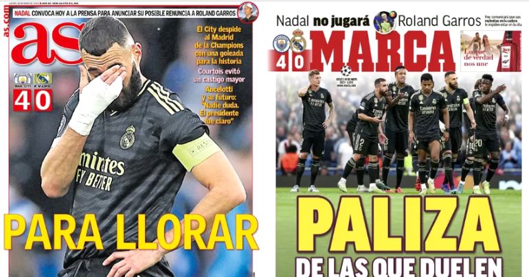 Real Madrid: prensa española critica duramente su eliminación de la Champions League