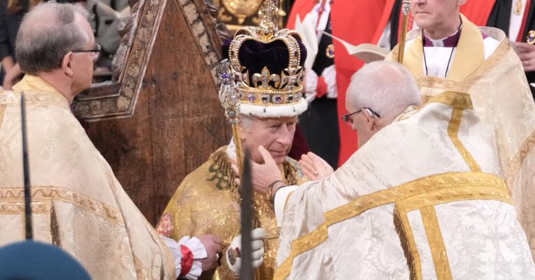 Carlos III se coronó como rey del Reino Unido