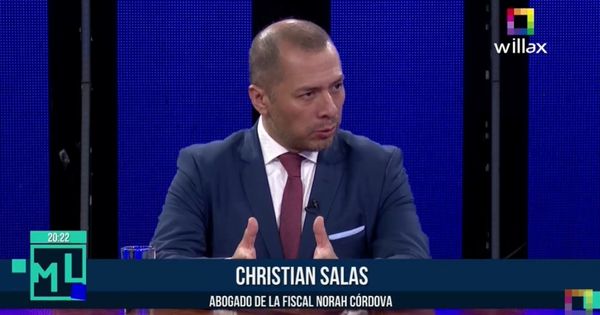 Christian Salas "Gustavo Gorriti le dijo a la fiscal Norah Córdova que esto va a traer consecuencias"