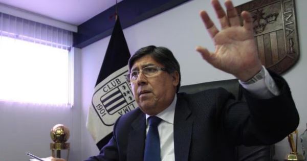 Guillermo Alarcón, expresidente de Alianza Lima, fue condenado a 13 años de cárcel por lavado de activos