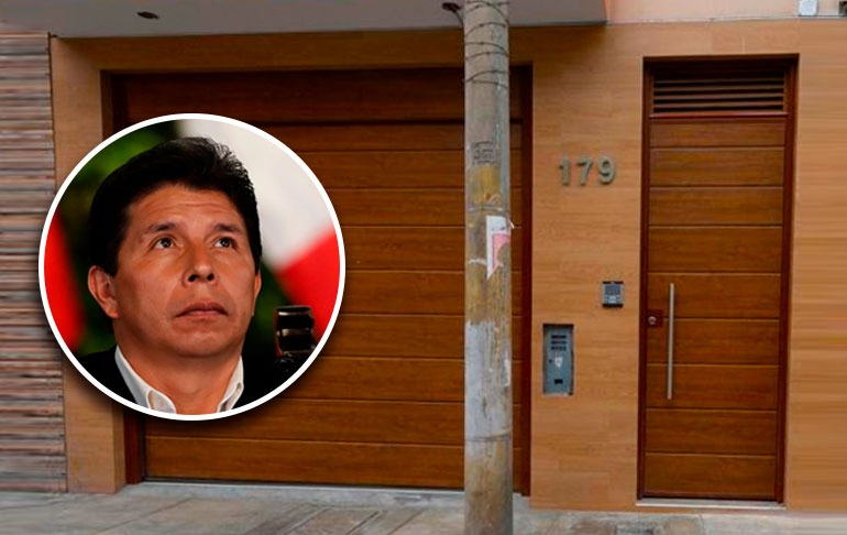 Pedro Castillo: Fiscalía y PNP allanan vivienda del pasaje Sarratea