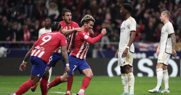 Copa del Rey: Atlético aplastó 4-2 al Real Madrid y avanzó a los cuartos de final