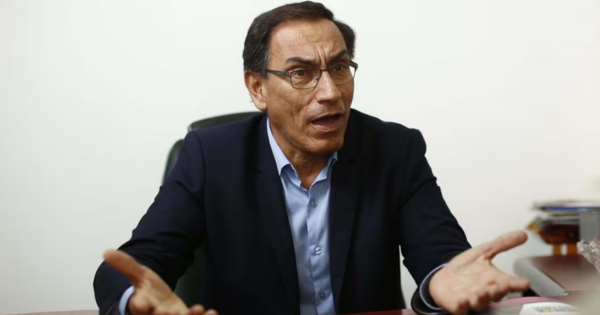 Martín Vizcarra señaló que será candidato presidencial en elecciones 2026