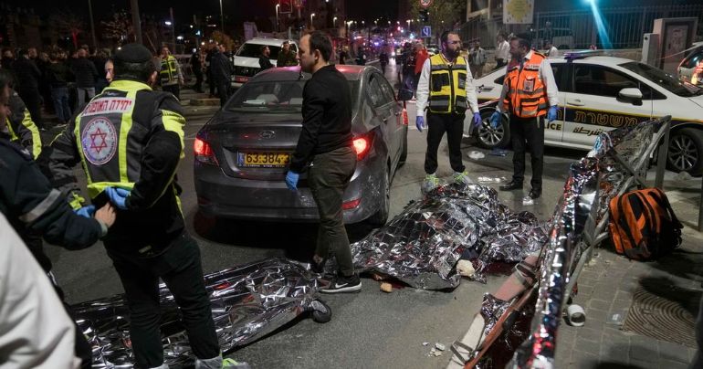 Israel: siete muertos deja ataque armado a una sinagoga de Jerusalén