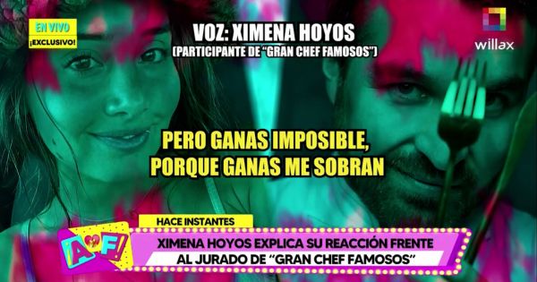 Ximena Hoyos cuestiona a jurado de 'El Gran Chef': "Decir que no le ponemos ganas es un poco injusto"