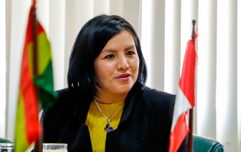 Ejecutivo dio por concluidas las funciones de la embajadora de Perú en Bolivia