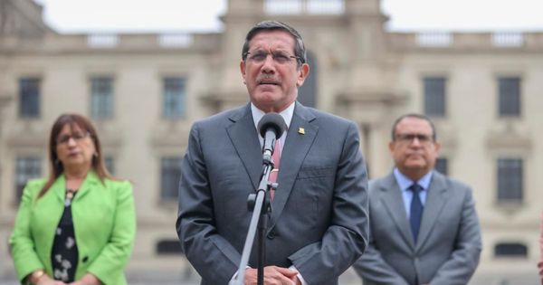 Portada: Ministro Jorge Chávez sobre declaratorias de emergencia: "Está dando resultados"