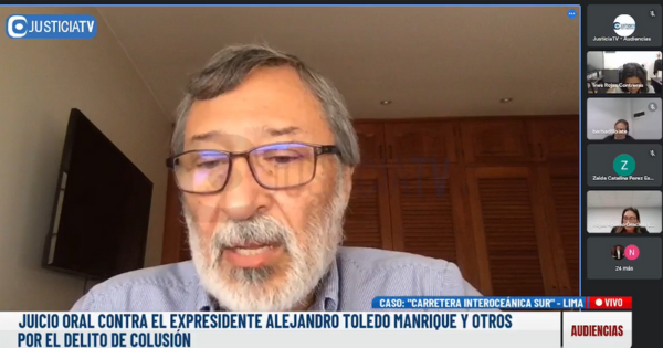 Portada: Caso Interoceánica: este martes continúa audiencia de juicio oral contra Alejandro Toledo