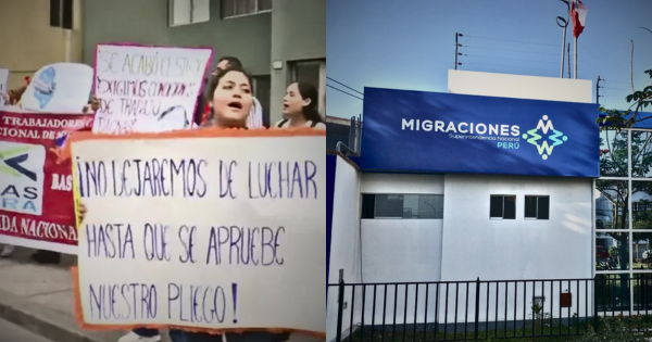 Portada: Migraciones: sindicato anuncia huelga nacional desde este 27 de julio