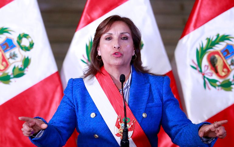 Portada: Dina Boluarte sobre elecciones generales: "Se puede adelantar a diciembre del 2023"