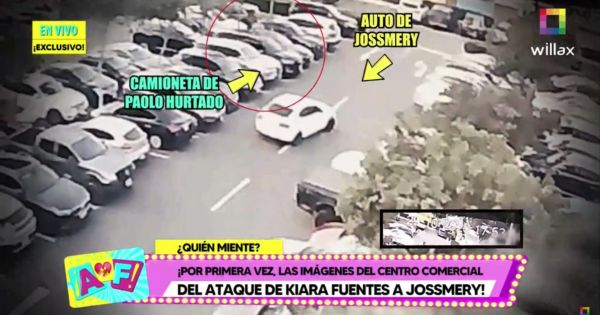 Kiara Fuentes mintió: imágenes de cámaras de seguridad comprueban versión de Jossmery Toledo