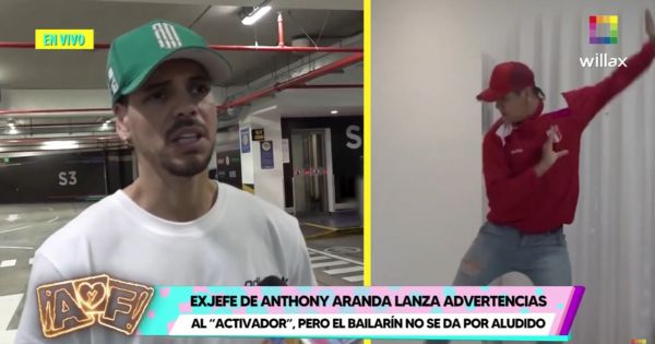 Anthony Aranda sobre mensaje de su exjefe: "No me siento aludido"