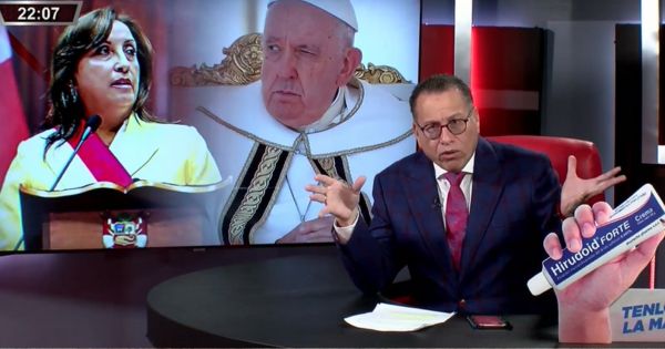 Phillip Butters a Dina Boluarte: "El papa Francisco te va a desairar porque es 'progre'"