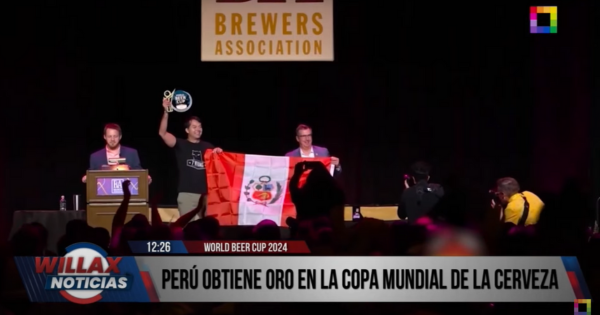 Perú obtiene medalla de oro en Copa Mundial de Cerveza 2024
