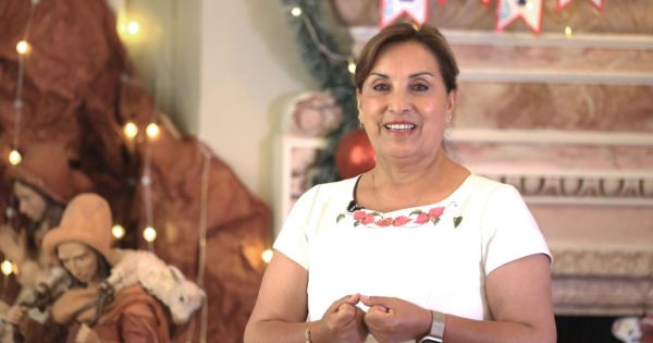 Dina Boluarte brindó mensaje por Navidad: "Pido que se renueve el amor, la calma y la paz"