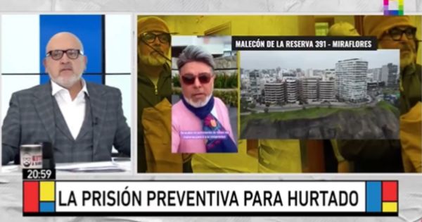 Beto Ortiz reveló que Andrés Hurtado tenía al mismo tiempo cuatro viviendas alquiladas: "Dos en Miraflores, dos en Surco"