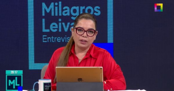 Milagros Leiva: "O sea que Chávez Cresta se puso a llorar cuando Dina Boluarte lo sacó del Ministerio de Defensa"