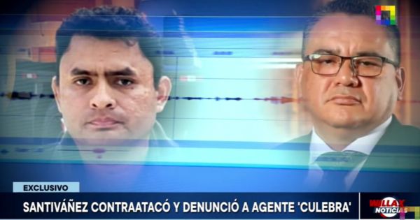 Juan José Santiváñez: ministro del Interior contraatacó y denunció a agente 'Culebra'