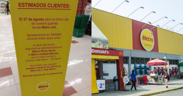 Adiós al Metro UNI: supermercado cerrará sus puertas al público tras 25 años