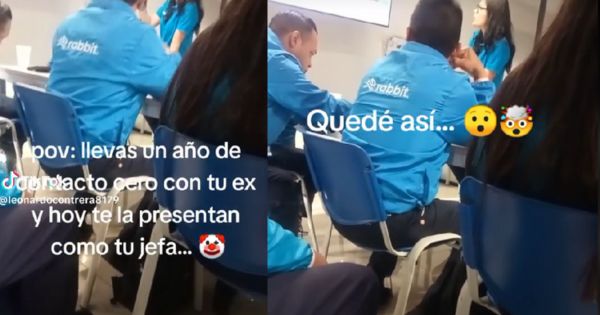 Joven va a reunión laboral y descubre que su exnovia es su nueva jefa: "El nuevo guerrero de Dios"