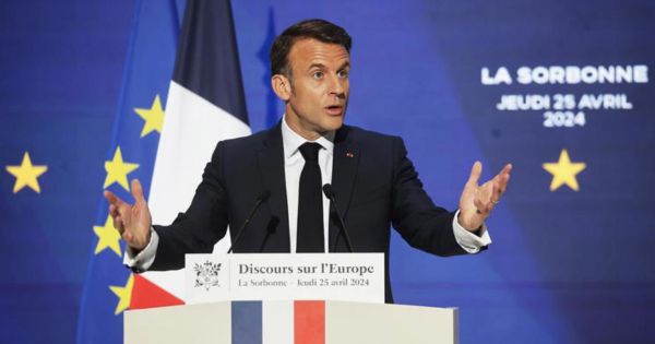 Emmanuel Macron advierte sobre guerra de Ucrania: "Si Rusia gana, no habrá seguridad en Europa"