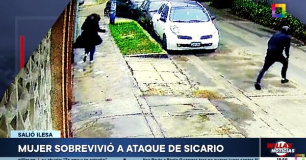 Portada: Salió ilesa de milagro: mujer sobrevivió a ataque de sicario