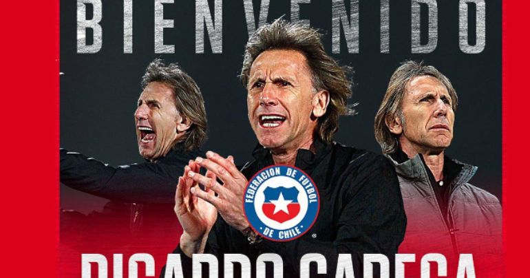 Portada: Chile anunció oficialmente la contratación del técnico Ricardo Gareca: "Pasión y experiencia"