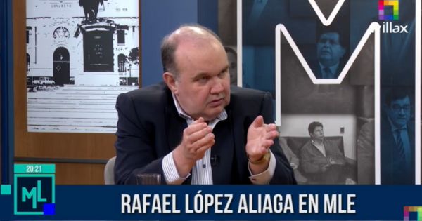 Rafael López Aliaga sobre el partido 'Lo Justo': "Es la unión de caviares reciclados"