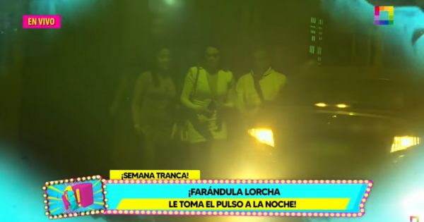 Portada: Jossmery Toledo celebró su cumpleaños y luego regresó a su casa en tren eléctrico