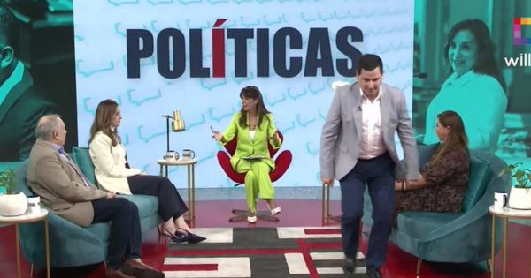 César Combina abandonó set de Políticas por una descompensación