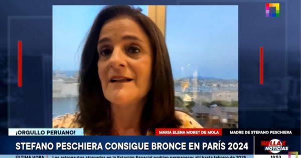 Madre de Stefano Peschiera tras ganar medalla de bronce en París 2024: "La humildad ha sido su bastión"