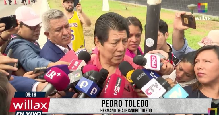 Pedro Toledo cree en la inocencia de su hermano: "A nadie se le juzga por indicios"