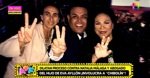 Portada: 'Chibolín' amenazó al hijo de Eva Ayllón para que abandonara casa de la cantante tras denunciar a Natalia Málaga