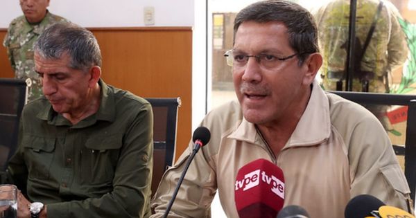 Ministro de Defensa confirmó que tenía conocimiento que había "material de guerra" peruano en Ecuador