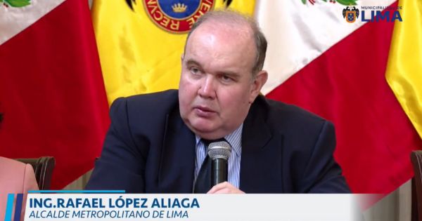 Portada: Rafael López Aliaga sobre 'Toma de Lima': "Tenemos un software con reconocimiento facial"