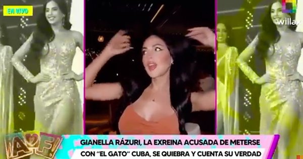 Gianella Rázuri se pronuncia entre lágrimas tras ampay con Rodrigo Cuba: "No ha sido justo"