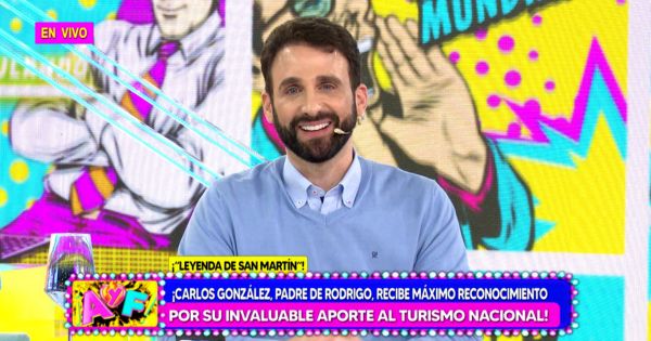 Portada: Rodrigo González tras reconocimiento a su padre: "Estoy orgulloso de los padres que la vida me ha dado"