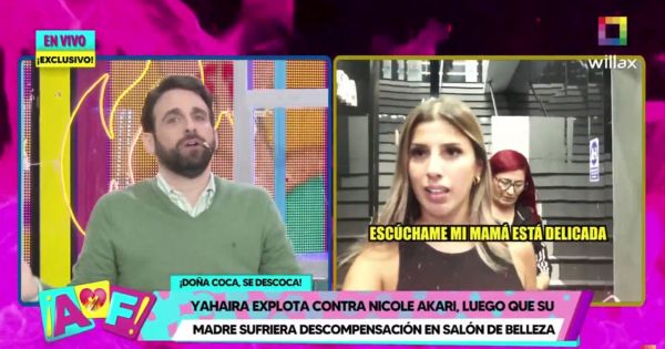 Rodrigo González a Yahaira Plasencia tras desmayo de su mamá: "Deja el show"