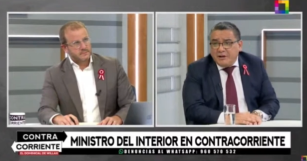 Juan José Santiváñez revela que 'hay un sector caviar incrustado en el Ministerio del Interior'