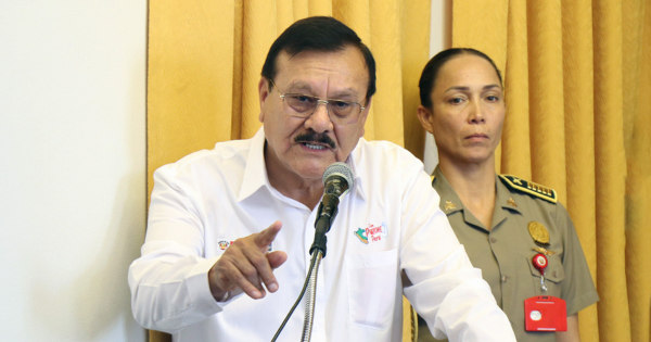 Walter Ortiz presentó su carta de renuncia al cargo de ministro del Interior